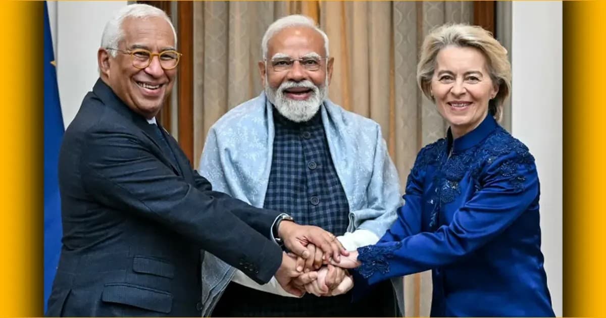 Thumbnail for ইইউ-ভারত মুক্ত বাণিজ্য চুক্তি: পোশাক রপ্তানিতে বাংলাদেশকে টেক্কা দেওয়ার পরিকল্পনা দিল্লির