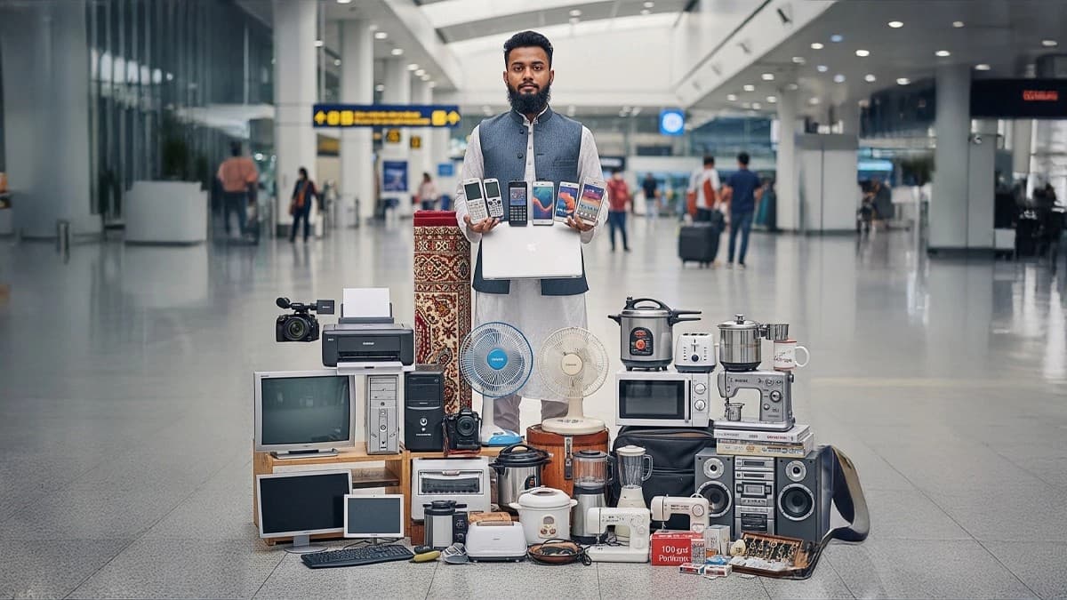 Thumbnail for বিদেশ থেকে পণ্য আনছেন? জেনে নিন বর্তমান ব্যাগেজ রুলস ও শুল্কের তালিকা