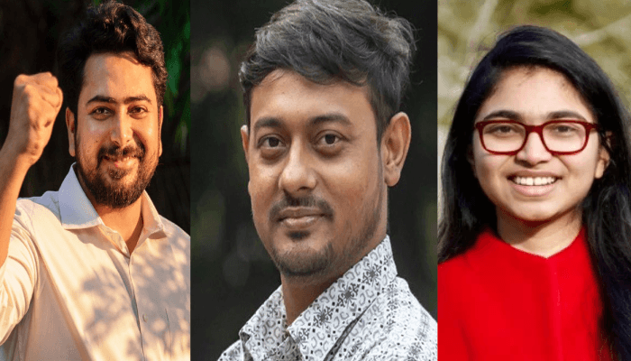 Thumbnail for নির্বাচনে যে আসন থেকে লড়ছেন নাহিদ-পাটওয়ারী-তাসনিম জারা