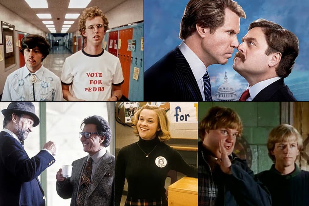 Thumbnail for ভোটের উত্তেজনা ছাপিয়ে হাসির খোরাক: রাজনীতির অন্দরমহল নিয়ে ৫টি ‘মাস্ট-ওয়াচ’ কমেডি মুভি