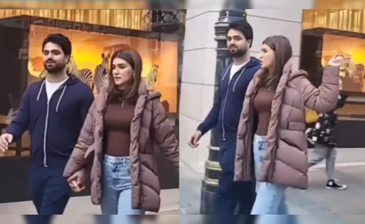 Thumbnail for লন্ডনের রাস্তায় হাত ধরে কৃতি-কবির: গুঞ্জন ছাপিয়ে এবার সামনে এল প্রেম!