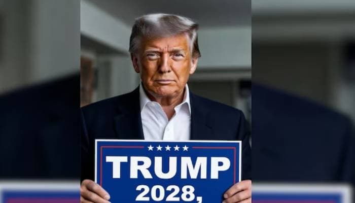 Thumbnail for ট্রাম্প ২০২৮’ লেখা এআই-তৈরি ছবি প্রকাশ করে ফের আলোচনায় ট্রাম্প