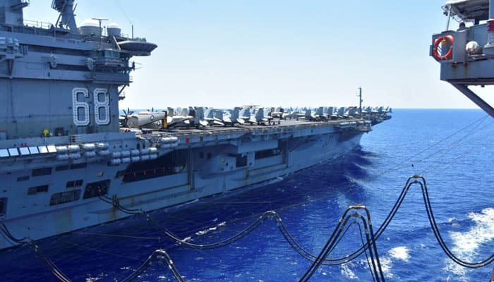 Thumbnail for ইরানের দিকে অগ্রসর হচ্ছে যুক্তরাষ্ট্রের আরও একটি সামরিক বহর